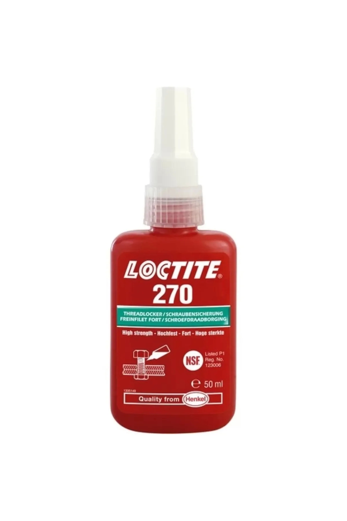 Loctite%20270%20Yüksek%20Mukavemetli%20Civata%20Sabitleyici%2050ml