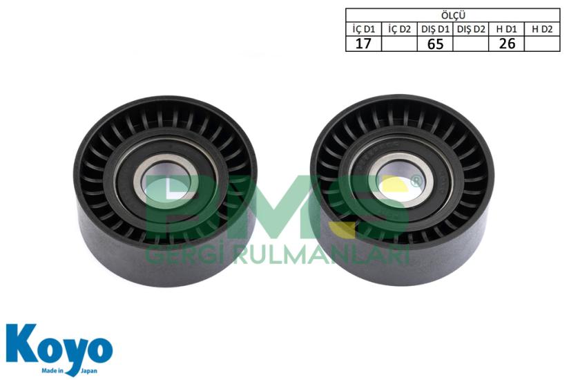 5751.F9 - CITROEN C1-C2-C2 ENTERPRISE-C3 I-C3 Pluriel-C4 I-C4 Gergi Rulmanı