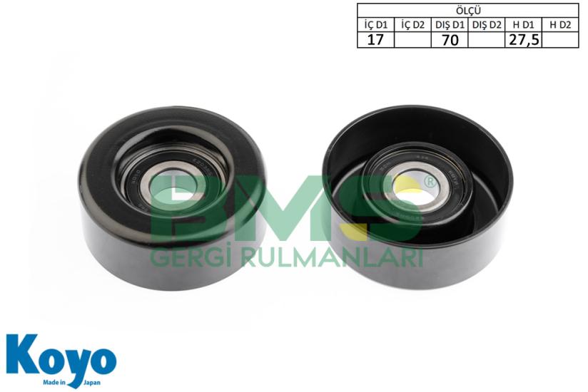 25287-27400  - HYUNDAI ACCENT II-ELANTRA-GETZ-GRANDEUR-i30-MATRIX-
SANTA FE I-II-SONATA IV-V-TRAJET-TUCSON Gergi Rulmanı