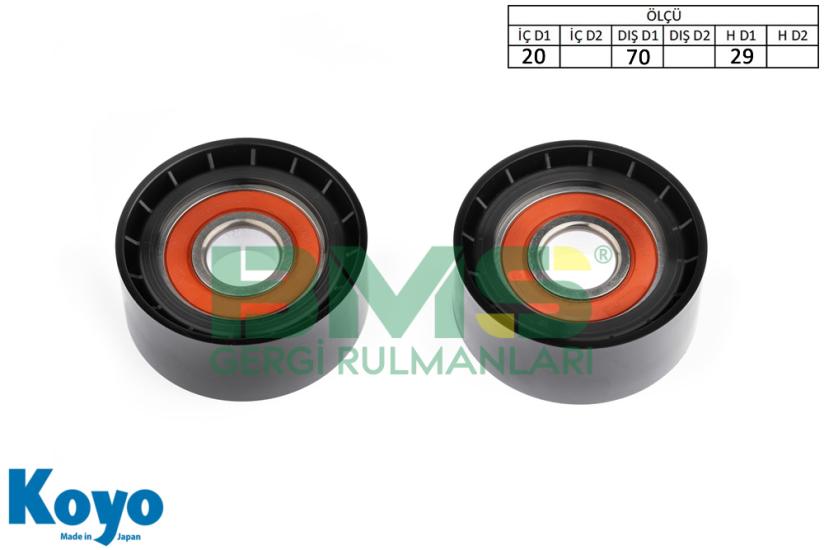 PULLEY  Gergi Rulmanı