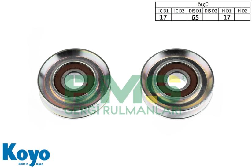 PULLEY  Gergi Rulmanı