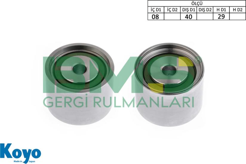 04B 109 244 B - VW POLO Gergi Rulmanı