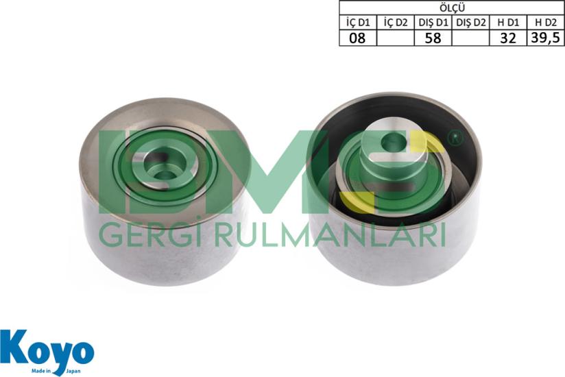 083061 - PEUGEOT 106-206-307-PARTNER Gergi Rulmanı