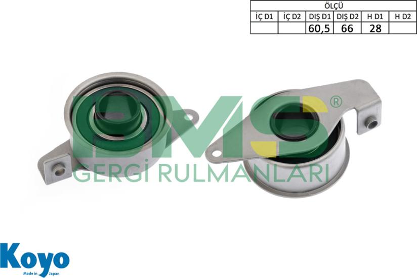 1E0712720 - MAZDA 121 III Gergi Rulmanı